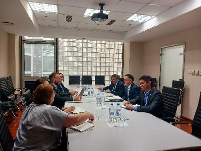 Meeting with the of European Bank for Reconstruction and Development Mission